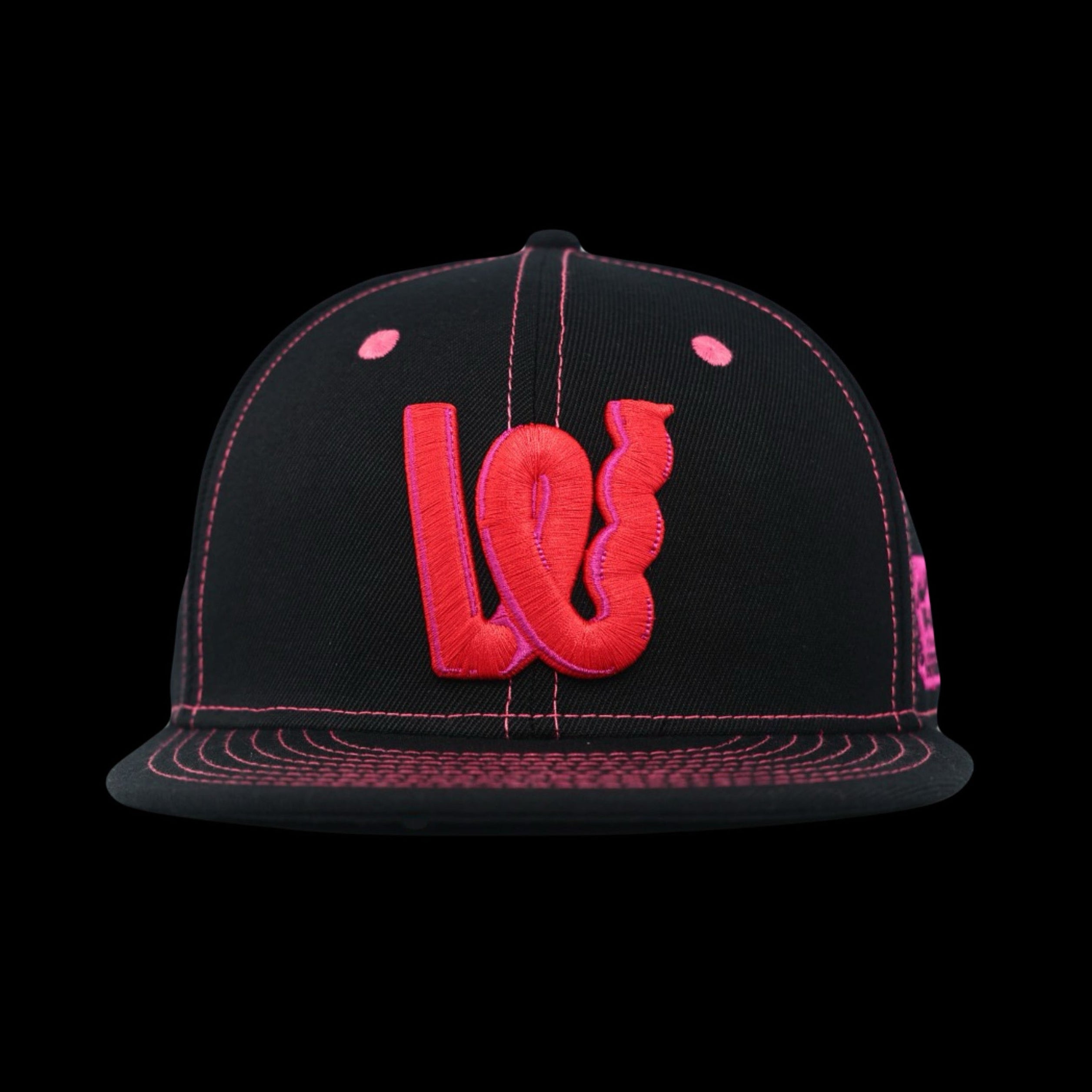 Staple ‘W’ Fitted Cap — Pink
