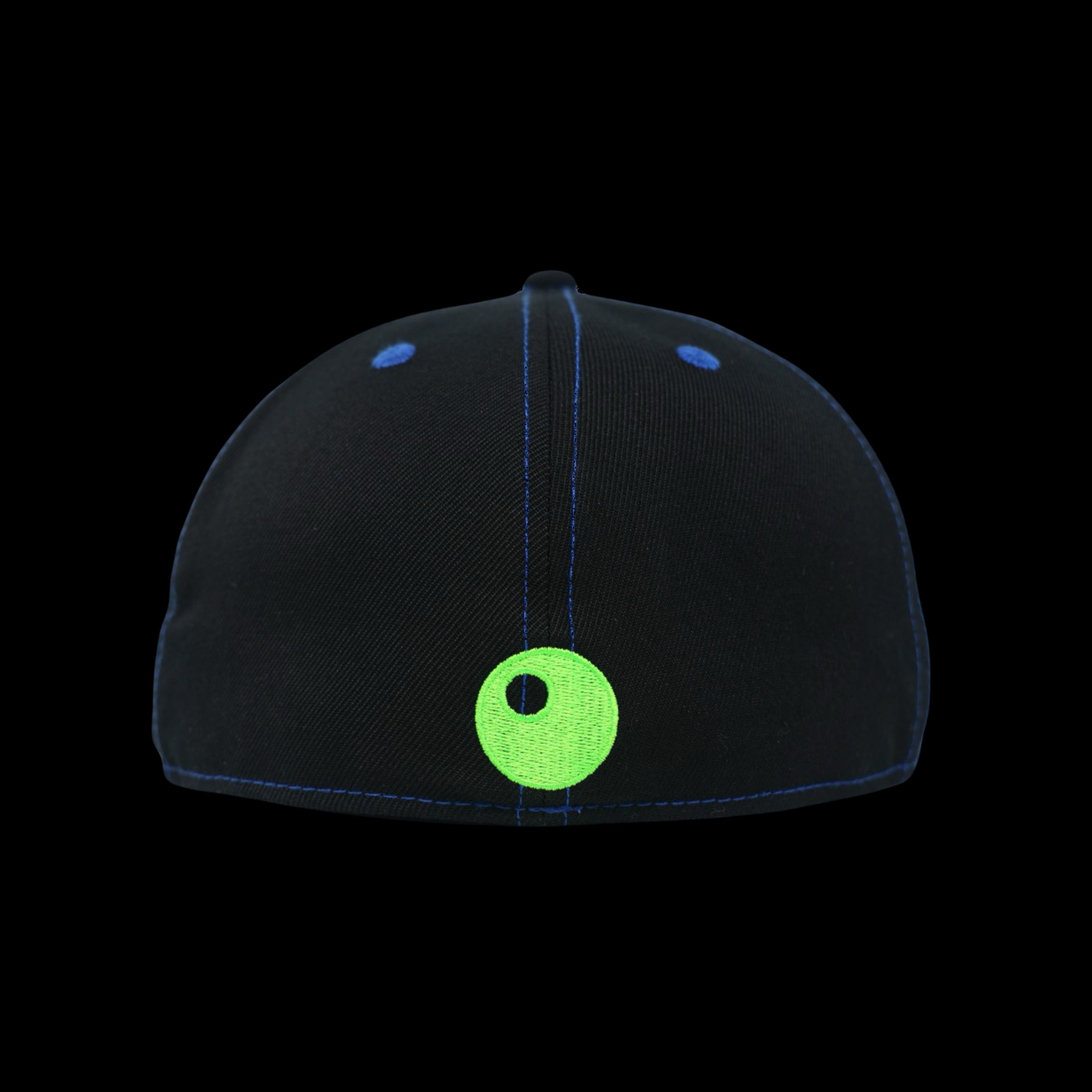 Staple ‘W’ Fitted Cap — Blue/Green