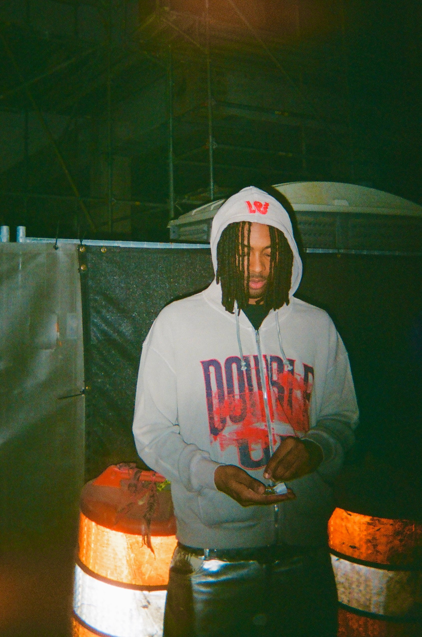 Thrashed Thermal Zip Up